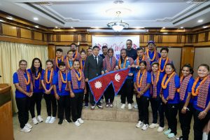 Farewell to Nepal National Women’s Cricket team group photo